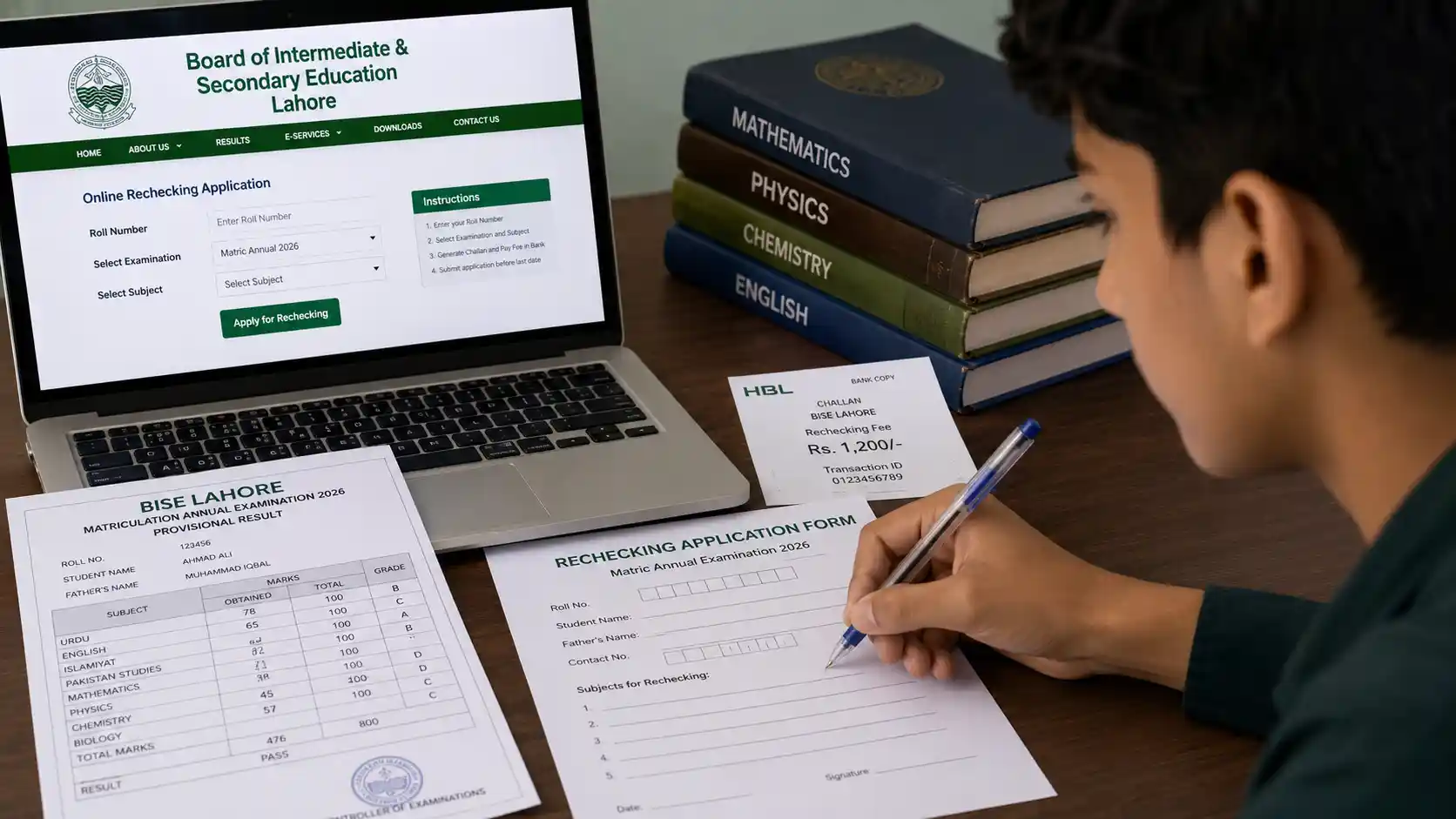How to Apply 10th Class Result Paper Rechecking 2026 fee and full guide